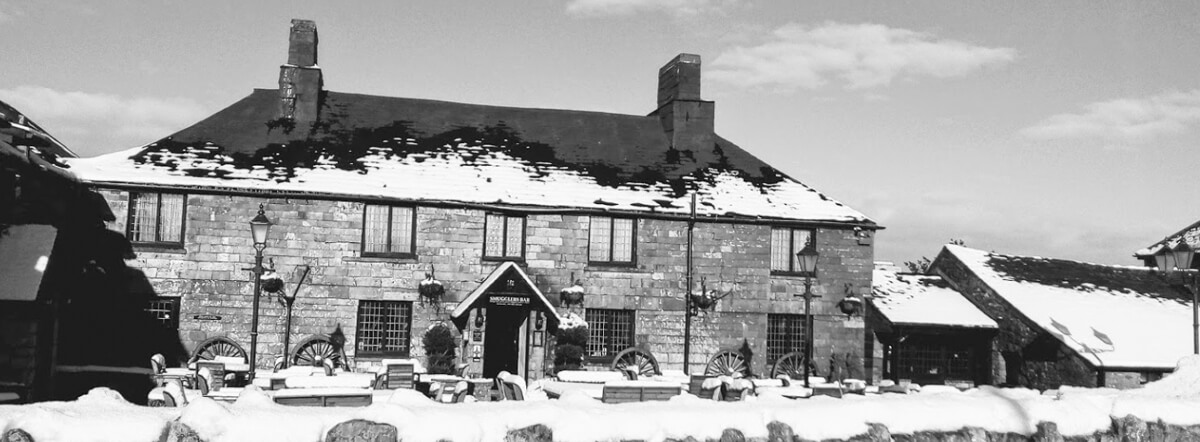 Snow at Jamaica Inn